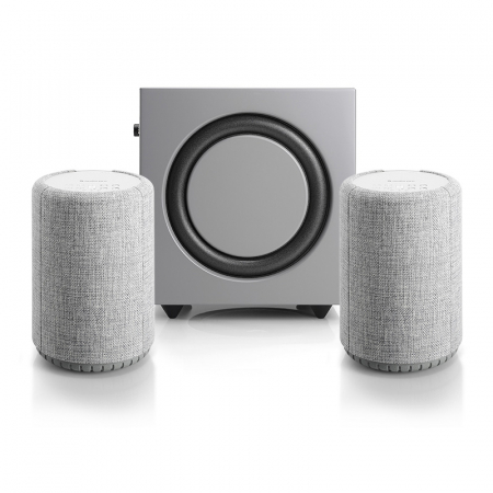 Audio Pro A10 & Addon C-Sub 2.1 högtalarpaket, ljusgrå ryhmässä Pakettiratkaisut / Paketit kotiin / Kaiutinpaketit @ BRL (SETA10LGRPKT1)