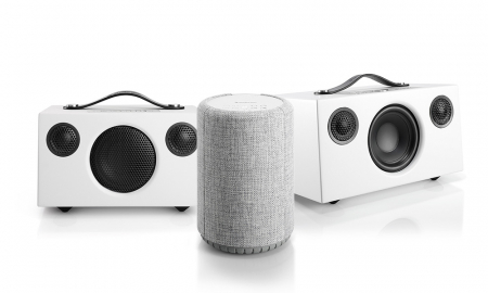 Audio Pro Multiroompaket Medium, vitgrå ryhmässä Pakettiratkaisut / Paketit kotiin / Monihuonejärjestelmä-paketit @ BRL (SETA10PKT8)