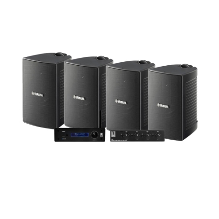 4-pack Yamaha NS-AW194 System One A50BT:llä ja kaiutinkytkimellä, ulkopaketti ryhmässä Pakettiratkaisut / Paketit kotiin / Monihuonejärjestelmä-paketit osoitteessa BRL (SETA50BTPKT17)