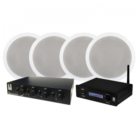 System One A50BT med 2 par IC820 + SC4B högtalarväxel ryhmässä Kampanjat / Viikonloppu - kotihifi @ BRL Electronics (SETA50PKT19)