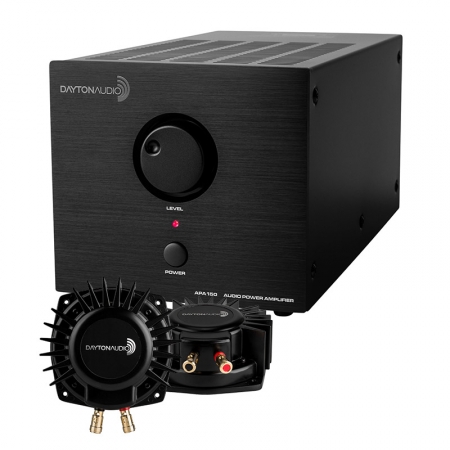 2st Dayton Audio BST-1 &  APA150 Förstärkare 150 Watt ryhmässä Kotihifi / Kaiuttimet / Kaiutinelementit, rakennussarjat / Rakennussarjat @ BRL Electronics (SETAPA150BST1PKT)