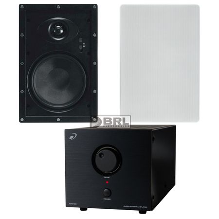 Dayton Audio APA150 + Dayton Audio ME625W ryhmässä Pakettiratkaisut / Paketit kotiin / Stereopaketit @ BRL Electronics (SETAPA150PKT7)