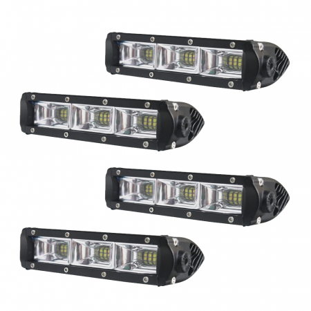 4-pack Nizled LED back-/arbetsljus, 27W, arbetsljuspaket ryhmässä Autohifi / LED-valaistus / LED-valot / Työvalaistus @ BRL Electronics (SETB27RFX4)