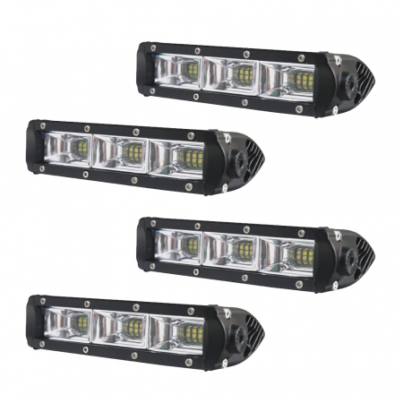 4-pakkaus NIZLED B27RF, 6 tuumaa / 19 cm LED-valopaneeli, 27W, työvalosarja ryhmässä Autohifi / LED-valaistus / LED-valot / Työvalaistus @ BRL Electronics (SETB27RFX4)