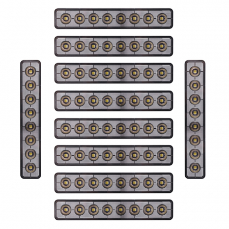 10-pack NIZLED Arbets-/skåpbelysning 48W (5600 lumen), arbetsljuspaket ryhmässä Autohifi / LED-valaistus / LED-valot / Työvalaistus @ BRL Electronics (SETB48RFX10)