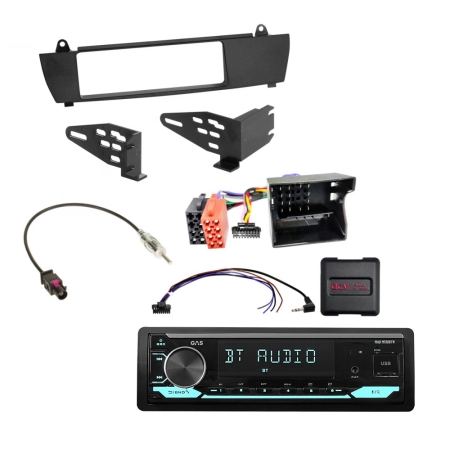 GAS MAD M130-BTN autostereopaketti BMW X3 E83:lle ryhmässä Autohifi / Mikä sopii autooni / BMW / BMW X3 / BMW E83 2004-2011 @ BRL (SETBMWPKT15)