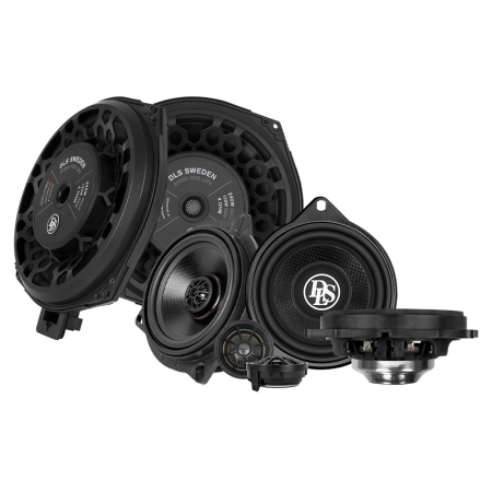 DLS Cruise kaiutinsarja BMW:lle, etujärjestelmä keskikaiuttimella ryhmässä Pakettiratkaisut / Paketit autoon / Kaiutinpaketit @ BRL (SETBMWPKT16)