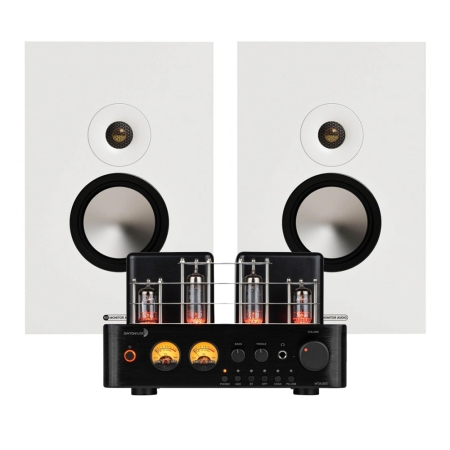 Dayton Audio HTA100 Monitor Audio Bronze On-Wall 7G valkoisena, stereopaketti ryhmässä Pakettiratkaisut / Paketit kotiin / Stereopaketit @ BRL (SETBONWALL7GPKT5)