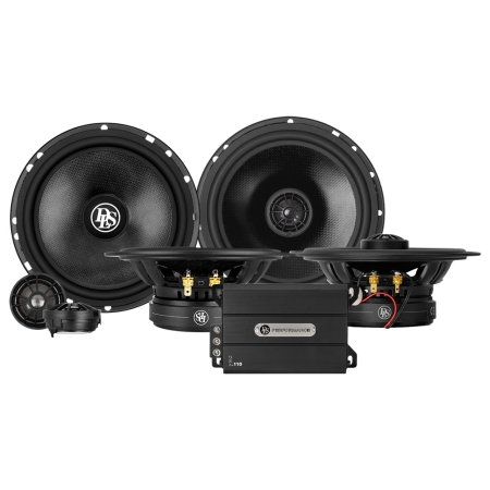 DLS Cruise CRPP-U6.25 U6CX:n ja PS4.110:n kanssa, kaiutinpaketti vahvistimella ryhmässä Pakettiratkaisut / Paketit autoon / Kaiutinpaketit @ BRL (SETCRUISEPKT7)