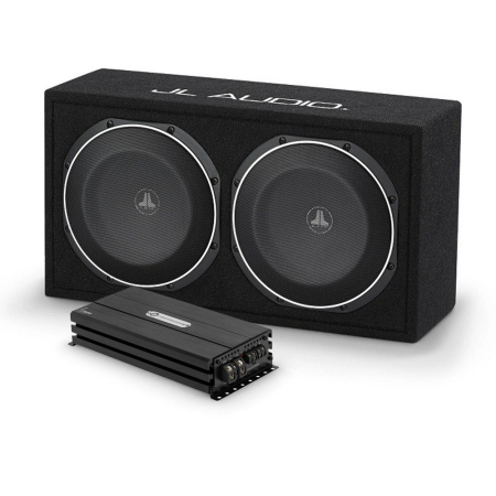 JL Audio CS210LG-TW1 ja DLS Performance Evolution PE1.1000, 2x10 tuuman bassopaketti ryhmässä Pakettiratkaisut / Paketit autoon / Subwooferpaketit osoitteessa BRL (SETCS210LGTW1PKT1)