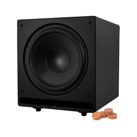 Dynavoice Challenger CSB-V15 aktiivinen subwoofer, musta + vaimennuspa