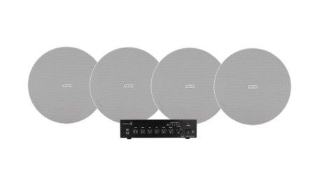 Dayton Audio DA40T ja 4 kpl Fonestar Sky-8T, kaupallinen 100V-paketti ryhmässä Pakettiratkaisut / Paketit kotiin / Monihuonejärjestelmä-paketit @ BRL (SETDA40TPKT4)