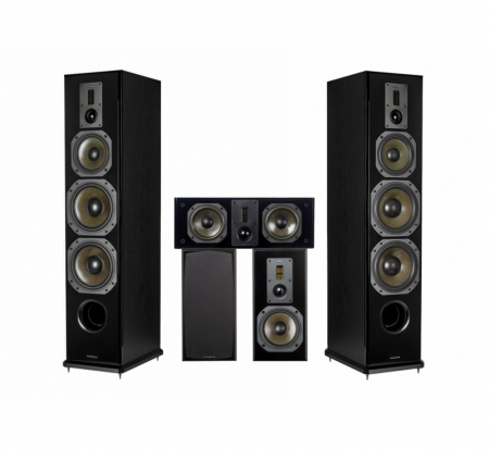 Dynavoice Definition DF-8II 5.1 kaiutinpaketti, musta ryhmässä Pakettiratkaisut / Paketit kotiin / Kaiutinpaketit @ BRL Electronics (SETDF8IIPKT1)