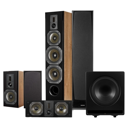 Dynavoice Definition DF-8II 5.1 kaiutinpaketti CSB-V12:lla, ek ryhmässä Pakettiratkaisut / Paketit kotiin / Kaiutinpaketit @ BRL (SETDF8IIPKT5)