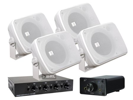 Dayton Audio DTA-120 + System One högtalarväxel + Veres Audio 255WIT ryhmässä Pakettiratkaisut / Paketit kotiin / Monihuonejärjestelmä-paketit @ BRL (SETDTA120PKT4)