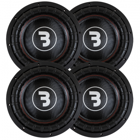 4-pack Bass Habit Elite 2 E2300D2, 12 tums baselement ryhmässä Autohifi / Subwooferit / Subwooferelementit @ BRL (SETE2300D2X4)