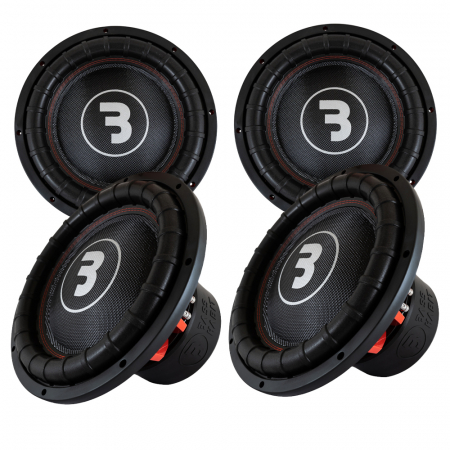 4-pack Bass Habit Elite 2 E2380D1, 15 tuuman bassokaiutin ryhmässä Autohifi / Subwooferit / Subwooferelementit @ BRL (SETE2380D1X4)
