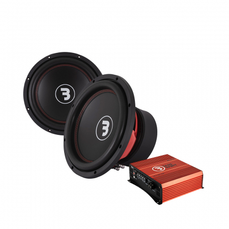 Bass Habit Elite E300D1 & SPL ELITE 2100.1DF, basspaketti ryhmässä Pakettiratkaisut / Paketit autoon / Subwooferpaketit @ BRL Electronics (SETE300D1PKT1)