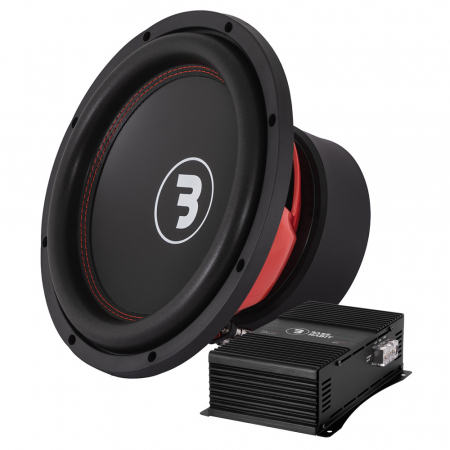 Bass Habit Elite E300D2 & SPL ELITE 1000.1DF, baspaket ryhmässä Pakettiratkaisut / Paketit autoon / Subwooferpaketit @ BRL Electronics (SETE300D2PKT1)