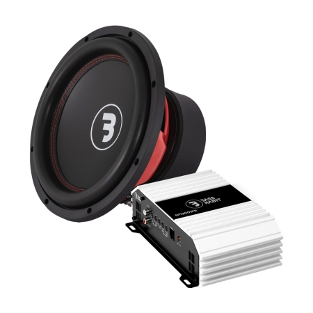 Bass Habit E300D2 SP12001FR:llä, 1x12 bassopaketti ryhmässä Pakettiratkaisut / Paketit autoon / Subwooferpaketit @ BRL (SETE300D2PKT3)