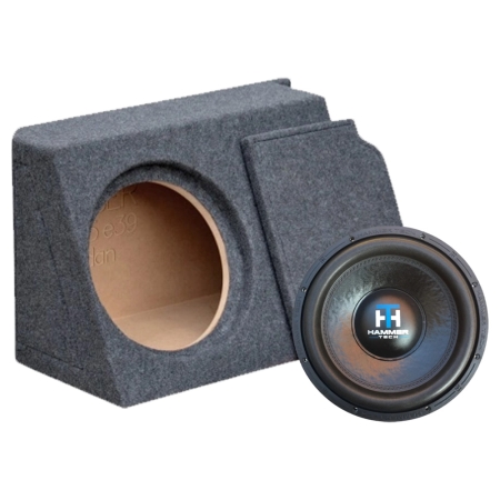 Bassokotelo Hammer Tech LCW12V2 BMW E39 Sedan 94-04 ryhmässä Autohifi / Mikä sopii autooni / BMW / BMW 5-sarja / BMW E39 1995-2003 / Vaihtaa kaiuttimet E39 1995-2003 @ BRL (SETE39PKT11)