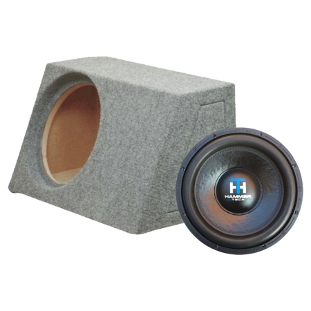 Bassokotelo Hammer Tech LCW12V2 BMW E90/E92:een ryhmässä Autohifi / Mikä sopii autooni / BMW / BMW 3-sarja / BMW E90/E91/E92/E93 2005-2011 / Vaihtaa kaiuttimet BMW E90/E91/E92/E93 2005-2011 @ BRL (SETE90PKT6)