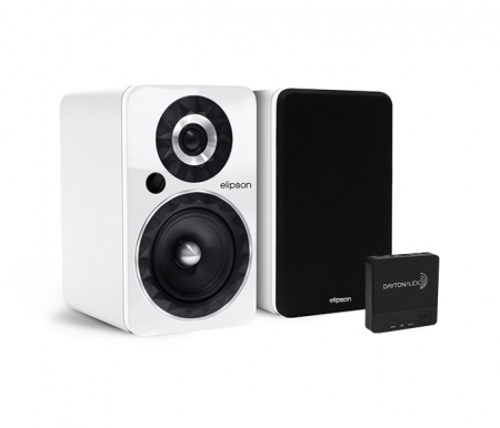 Elipson Prestige Facet 6B BT, vitt par med Dayton Audio WBA31 ryhmässä Kotihifi / Kaiuttimet / Aktiivikaiuttimet @ BRL Electronics (SETELIPF6BBTPKT2)