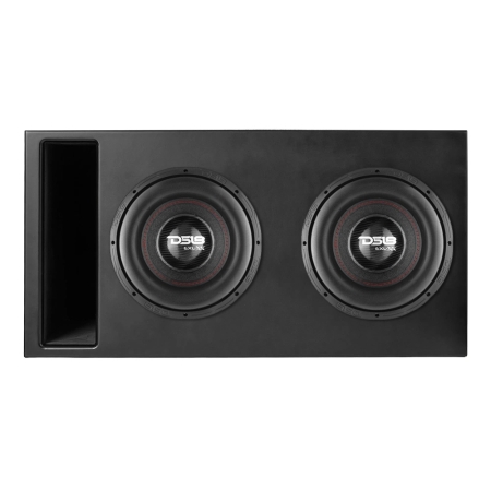 Portattu 2x12 tuuman Comp-kotelo, jossa 2 kpl DS18 EXL-XX12.4DHE ryhmässä Uutuudet @ BRL (SETEXLXX124DHEPKT2)