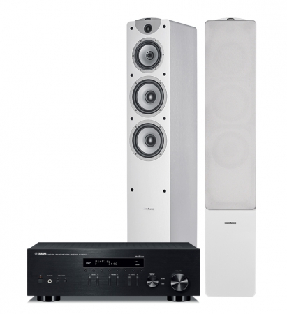 Dynavoice Magic F-7 EX v3 vita & Yamaha R-N303 ryhmässä Pakettiratkaisut / Paketit kotiin / Stereopaketit @ BRL (SETF7EXPKT4)