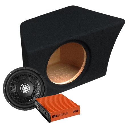 Bassopaketti DLS PE8.D2:lla Skoda Fabia Kombi 2007-2014 ryhmässä Autohifi / Mikä sopii autooni / Skoda / Skoda Fabia / Skoda Fabia 2007-2014 @ BRL (SETFABIAPKT2)