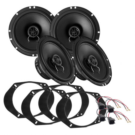 DLS Performance -kaiutinpaketti Fordille 1993-2008 ryhmässä Autohifi / Mikä sopii autooni / Ford / Focus / Focus 1998-2004 / Vaihtaa kaiuttimet Focus 1998-2004 @ BRL Electronics (SETFORDPKT2)