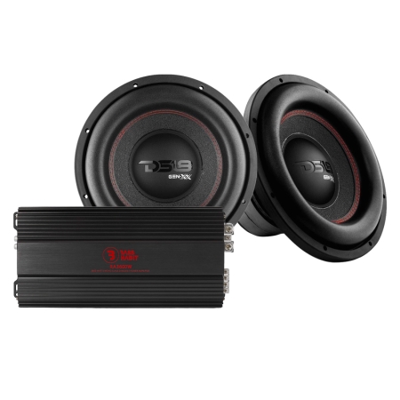2-pack DS18 GEN-XX12.4DHE Bass Habit RA3600W:lla, 2x12 bassopaketti ryhmässä Pakettiratkaisut / Paketit autoon / Subwooferpaketit @ BRL (SETGENXX124DHEPKT3)