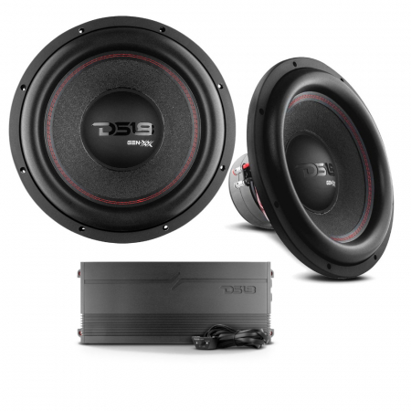 2-pack DS18 GEN-XX15.4DHE G3600.1D:llä, bassopaketti ryhmässä Pakettiratkaisut / Paketit autoon / Subwooferpaketit @ BRL Electronics (SETGENXX154DHEPKT1)