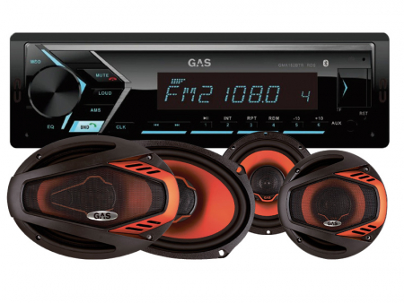 GAS GMA152BTR & GAS BEAT-högtalare, bilstereopaket ryhmässä Pakettiratkaisut / Paketit autoon / Autostereopaketit @ BRL Electronics (SETGMA152BEAT)