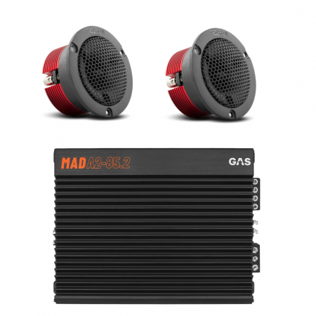 2-pack DS18 GTX1 GAS MAD A2-85.2 ryhmässä Pakettiratkaisut / Paketit autoon / SPL-sarja @ BRL Electronics (SETGTX1PKT1)