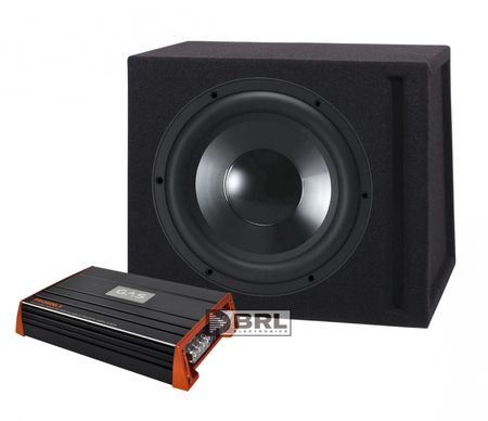Dayton Audio RSS265HO-4 + GAS PRO 600.1 + GV110 ryhmässä Pakettiratkaisut / Paketit autoon / Subwooferpaketit @ BRL Electronics (SETGV110PKT2)