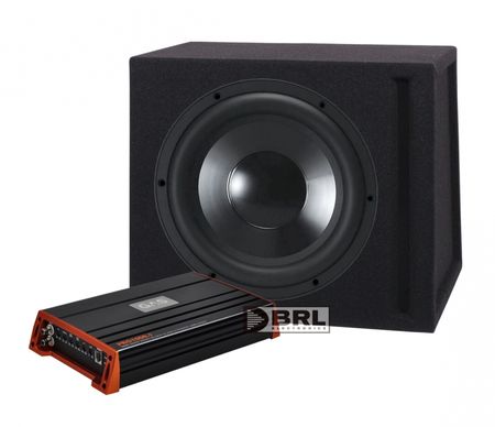 Dayton Audio RSS265HO-4 + GAS PRO 1000.1 + GV110 ryhmässä Pakettiratkaisut / Paketit autoon / Subwooferpaketit @ BRL Electronics (SETGV110PKT3)