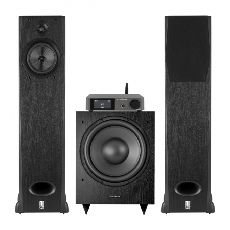 Dynavoice CA802BT & System One H16B 2.1 stereopaket, svart ryhmässä Pakettiratkaisut / Paketit kotiin / Stereopaketit @ BRL (SETH16BPKT5)