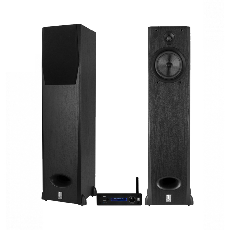 System One A50BT & H16B, 2.0 stereopaketti ryhmässä Pakettiratkaisut / Paketit kotiin / Stereopaketit @ BRL Electronics (SETH16BPKT7)