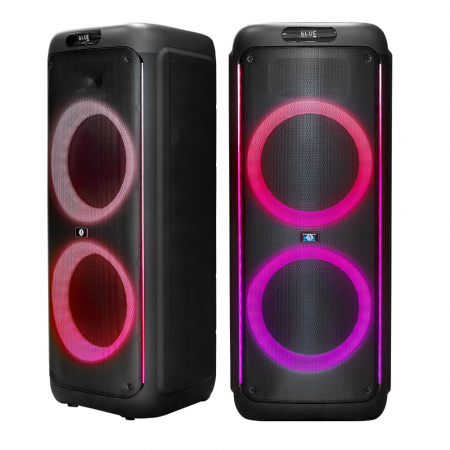2-pakkaus Arcsound HAZE XXL, raskas juhlakaiutin langattomalla mikrofonilla ja Bluetoothilla ryhmässä Kotihifi / Kaiuttimet / Juhlakaiuttimet @ BRL Electronics (SETHAZEXXLX2)