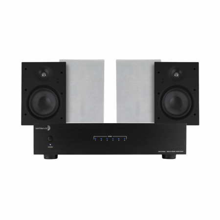 Dayton Audio MA1240 & 2 paria System One IW690 sisäänrakennettuja kaiuttimia ryhmässä Pakettiratkaisut / Paketit kotiin / Monihuonejärjestelmä-paketit @ BRL Electronics (SETIW690PKT6)
