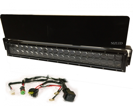 NIZLED LED-PAKET HÖGEFFEKTIV kurvad 200W med Slimmat Fäste ryhmässä Autohifi / LED-valaistus / Valosetit ja paketit @ BRL (SETLEDPKT6)