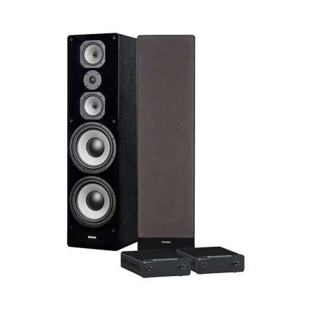 Dynavoice Challenger M-105 kaksoisella Fosi Audio monoblokilla, stereopaketti ryhmässä Pakettiratkaisut / Paketit kotiin / Stereopaketit @ BRL (SETM105PKT34)