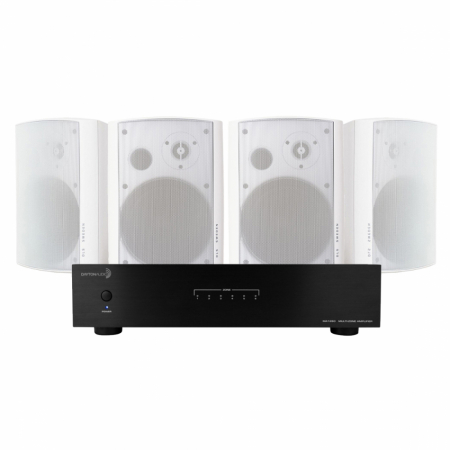 Dayton Audio MA1260 & 2 paria DLS MB6i valkoisia ulkokaiuttimia ryhmässä Pakettiratkaisut / Paketit kotiin / Monihuonejärjestelmä-paketit @ BRL Electronics (SETMA1260PKT5)