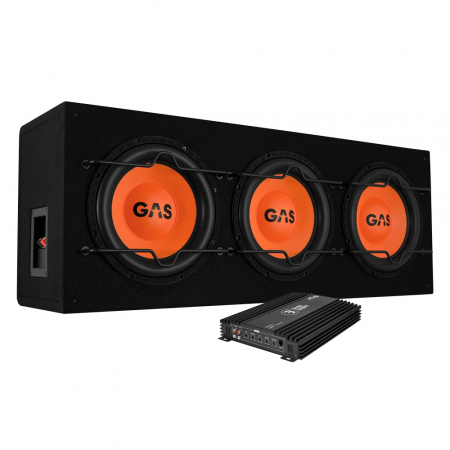 GAS MAD B1-310 & Bass Habit Play Power 600.1, bassopaketti ryhmässä Pakettiratkaisut / Paketit autoon / Subwooferpaketit @ BRL Electronics (SETMADB1310PKT10)
