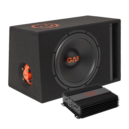 GAS MAD B2-110V bassopaketti Bass Habit RA500W:n kanssa ryhmässä Pakettiratkaisut / Paketit autoon / Subwooferpaketit @ BRL (SETMADB2110VPKT2)