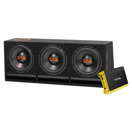 GAS MAD B2-310V Recoil RL1000.1:n kanssa, 3x10