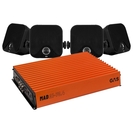 4-pack GAS MAD BK1-44 mukana MAD A1-70.4, hattuhyllypaketti ryhmässä Pakettiratkaisut / Paketit autoon / Hattuhyllypaketti @ BRL (SETMADBK144PKT2)