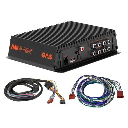 GAS MAD D-48BT, 8-kanavainen ääniprosessori/DSP autoihin, ISO/universal ryhmässä Pakettiratkaisut / Paketit autoon / Malliin sovitetut paket osoitteessa BRL (SETMADD48BTPKT1)