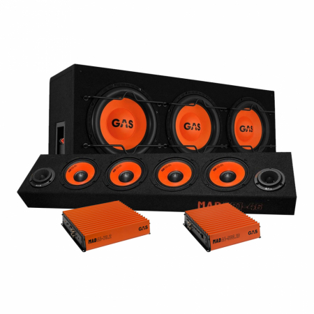 GAS MAD B1-310 GAS MAD PB1-46, raggapaketti ryhmässä Pakettiratkaisut / Paketit autoon / Raggarpaket @ BRL Electronics (SETMADPB146PKT3)
